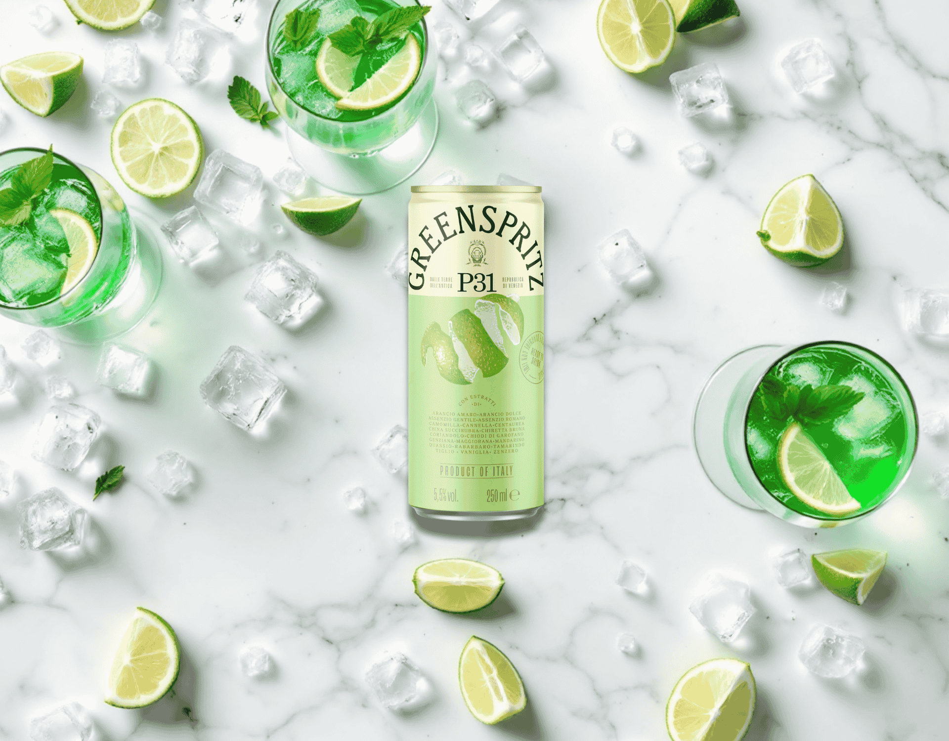 Green Spritz RTD – produktová fotografie